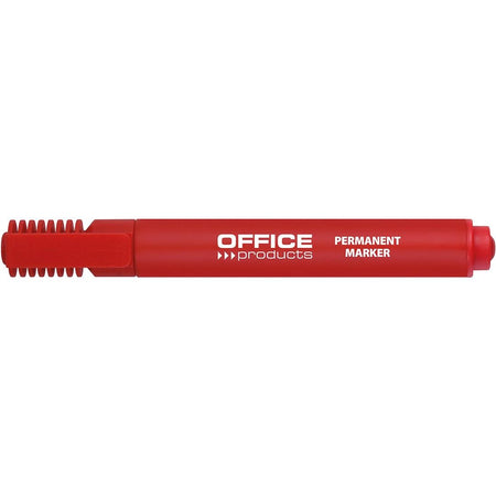 OFFICE products -   permanent marker 1-5 mm, beitelpunt, rood