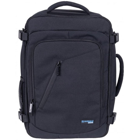 Donau Travel - zaino Varsavia, 23 l, 15,6 pollici, nero