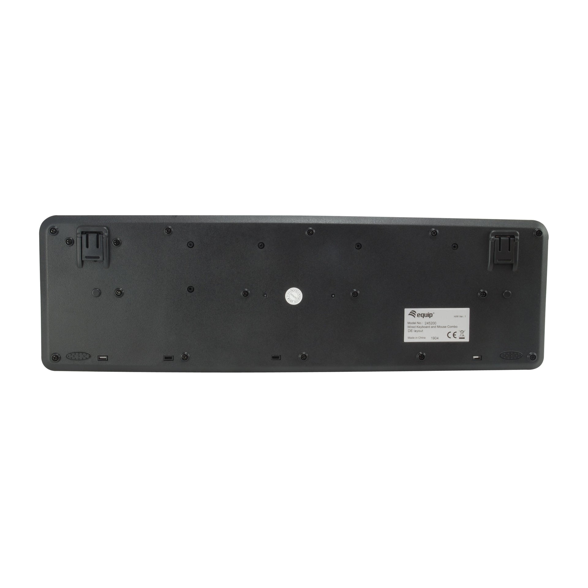 EQUIP -   245201 toetsenbord Inclusief muis Kantoor USB QWERTY Spaans Zwart