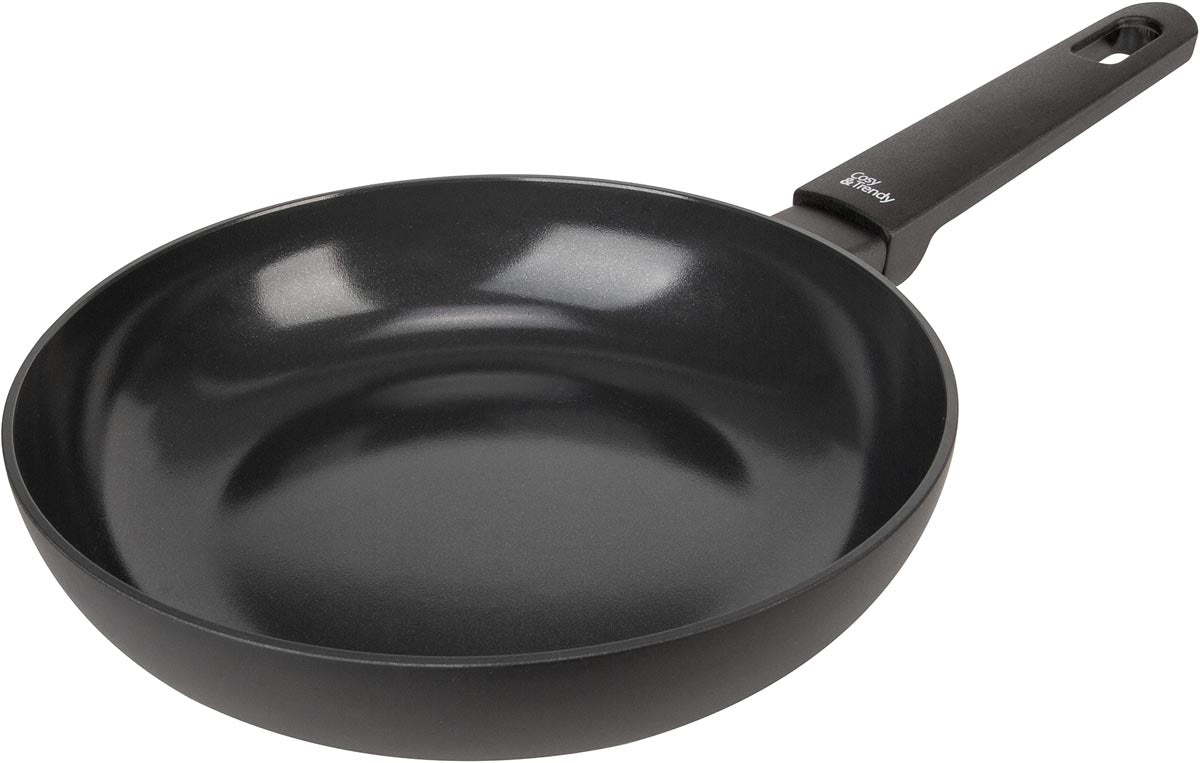 Cosy -   Trendy Full Black braadpan, 20 cm, zwart