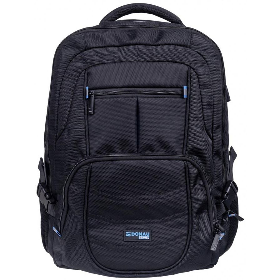 Donau Travel -   rugzak Amsterdam, 35 l, 17 inch, zwart
