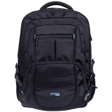 DONAU TRAVEL - zaino Amsterdam, 35 l, 17 pollici, nero