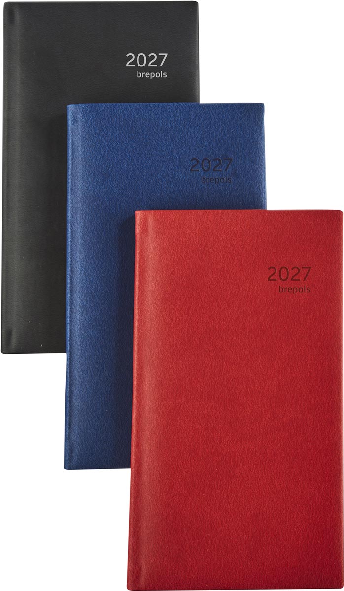 Brepols -   agenda Optivision Pocket Franstalig, Classica, assorti, 2027