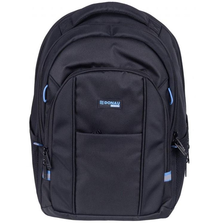 Donau Travel - zaino Paris, 30 l, 15,6 pollici, nero