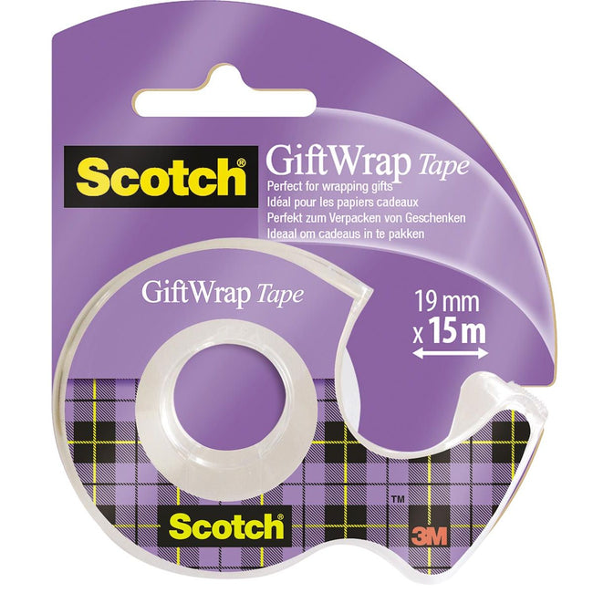 Scotch -  Gift Wrap e ft 19 mm x 15 m, op blister