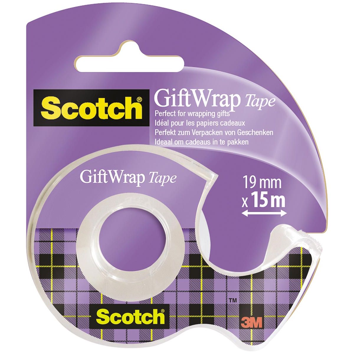 Scotch - Geschenkverpackung E ft 19 mm x 15 m auf Blister