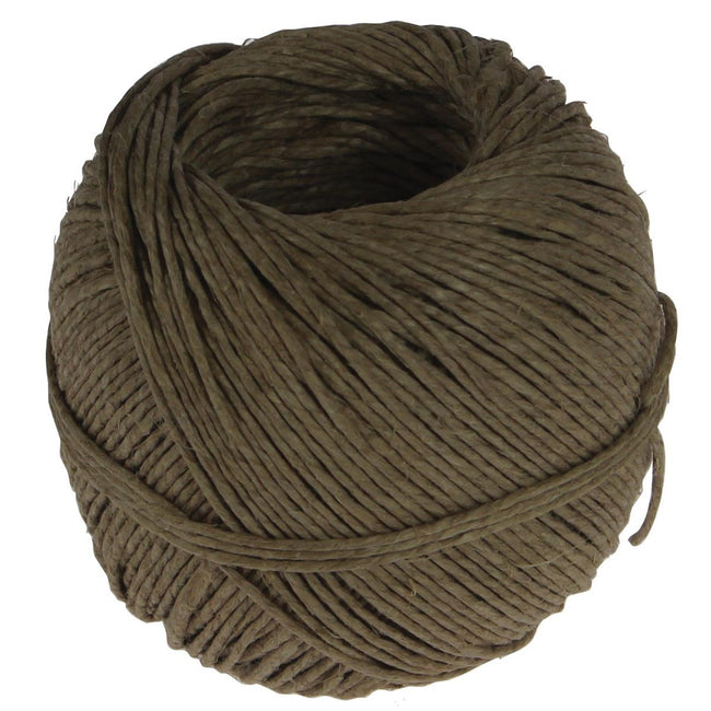 Klika - Flax cord rope from 2 strands, ball of 100 g, +/- 90 m