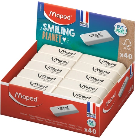 Maped - Gum Smiling Planet Dessin white