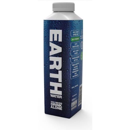 Eau TERRE - Eau TERRE, bouteille tétra de 50 cl, pack de 24 pièces