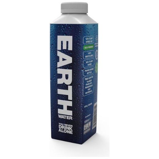 EARTH Water - EARTH water, tetra fles van 50 cl, pak van 24 stuks