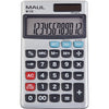 Maul - calculatrice de poche professionnelle M112, argent