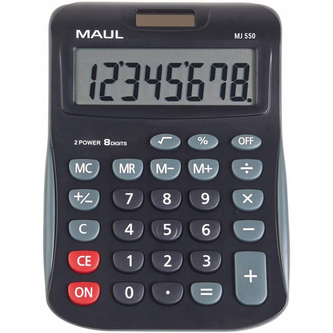 Maul - desk calculator MJ 550, junior, black