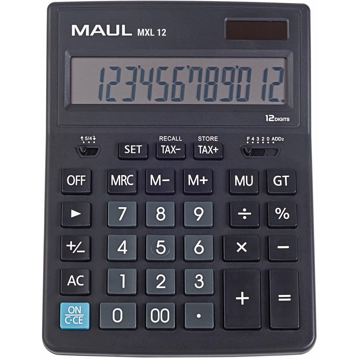 Maul - desk calculator MXL 12, black