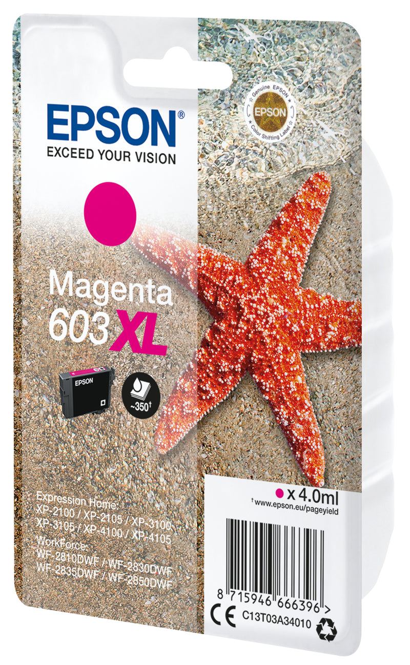 Epson -  Singlepack Magenta 603XL Ink