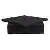 Cozy - Trendy napkin, 38 x 38 cm, black, 40 pieces
