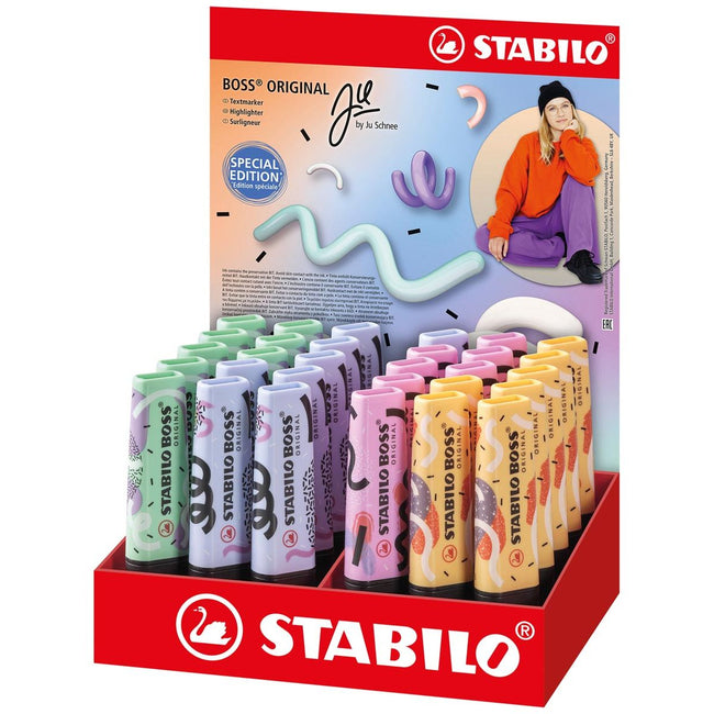 STABILO - BOSS markeerstift by Ju Schnee, display van 30 stuks