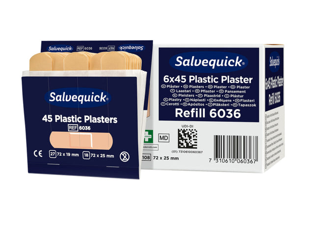 Salvequick -  Pleister navulling plastic 6036