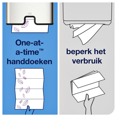 Tork -  Handdoek h2 premium 2laags 212x340mm 100297