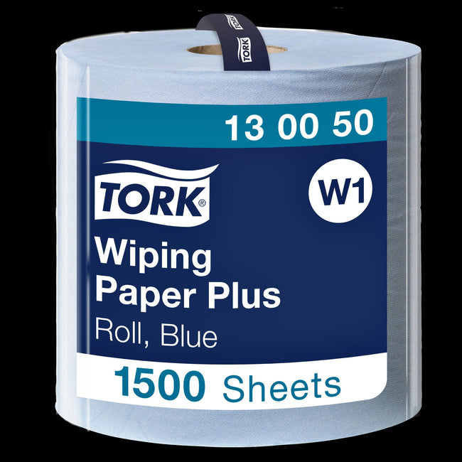 Tork -  Poetspapier w1 premium 2laags blauw 130050