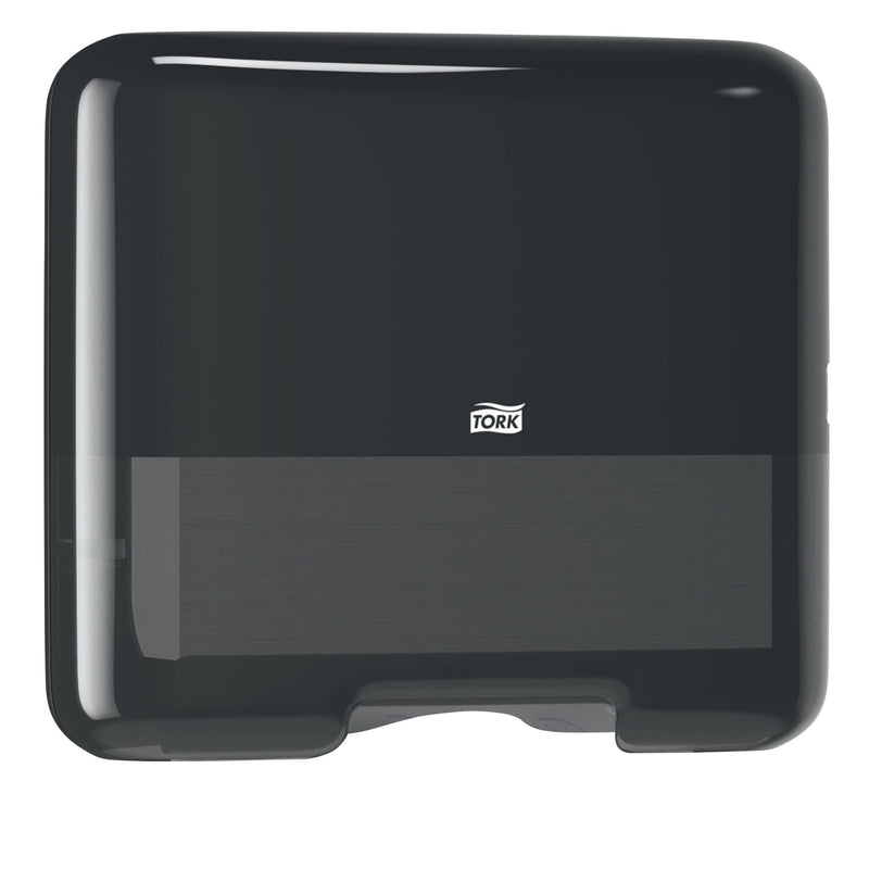 Tork -  Handdoekdispenser h3 elevation klein zwart | 108 stuks