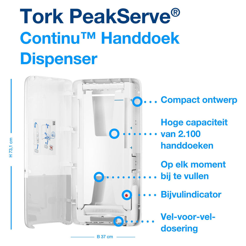 Tork -  Handdoekdispenser h5 elevation wit