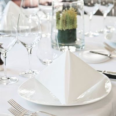 Tork -  Dinerservet linstyle premium wit 478180 | 14 stuks