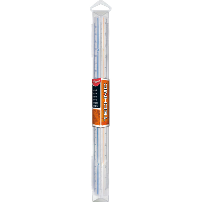 Maped -  Schaalstok  technic 1:20 25 50 75 100 125