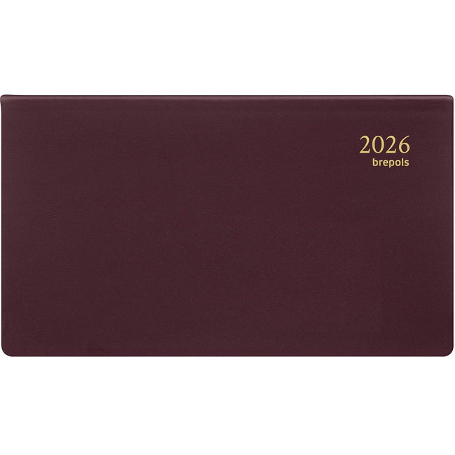 Brepols - Omniplan Seta, bordeaux, 2026