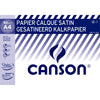 Canson - Papier calque satiné 12 feuilles 90gr A4 translucide