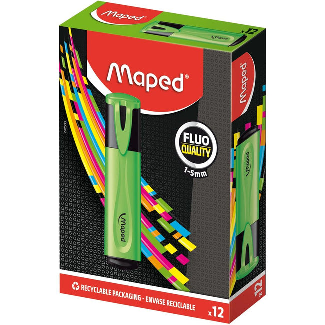 Maped - markeerstift Fluo'Peps Classic groen