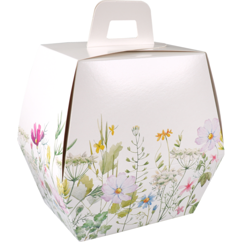 Klika - Paaseidoos | Floral | karton | 180x126x233mm | en | 25 stuks