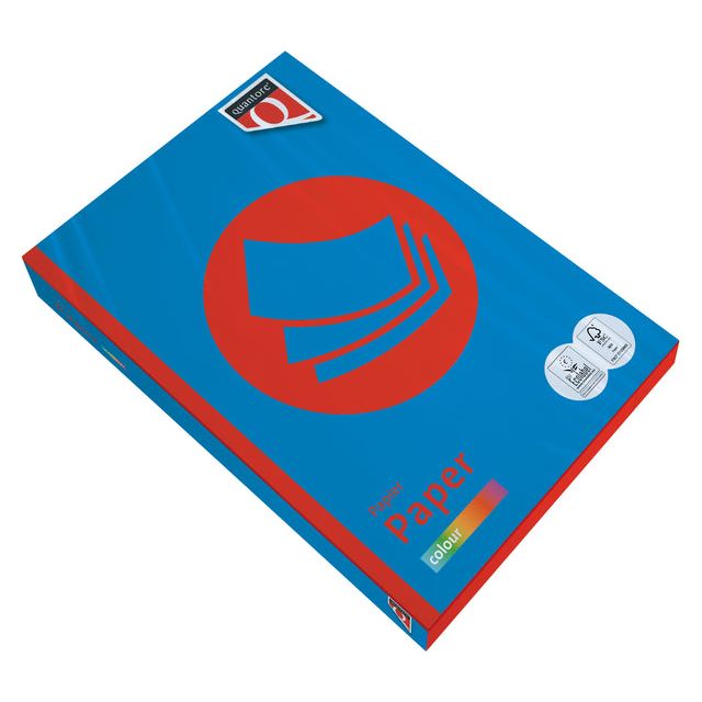 Quantore - Kopieerpapier A4 160gr diepblauw 250vel