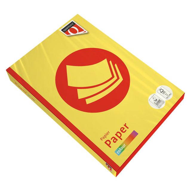 FASTPRINT - Papier Fastprint A4 160gr Schwefel Gelb | Pack von 250 Blättern