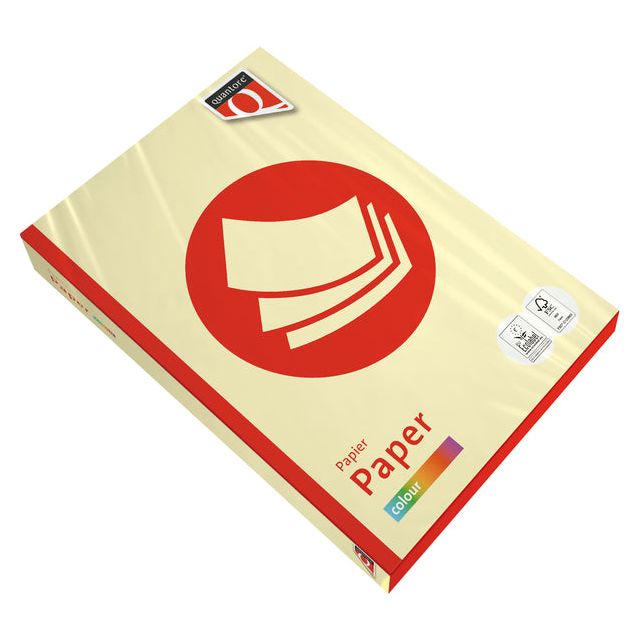 FASTPRINT - Papier Fastprint A4 160gr Canarygeel | PAK A 250 Blatt | 5 Stücke