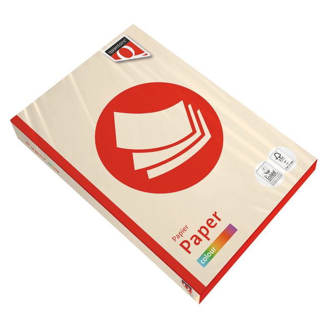 Fastprint - Copier Paper Fastprint A4 120gr Creme | Pak une feuille de 250 | 5 pièces