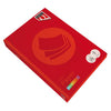 Quantore - Papier à copier Couleur A4 120gr rouge vif 250 feuilles | 5 pièces