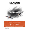Canson - Sketch paper Graduate Sketch 40 sheets 96gr A5 natural white | 5 pieces