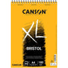 CANSON - Bloc de dessin CANSON XL BRISTOL A4 50V 180GR | 5 pièces