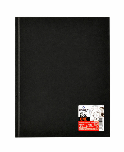 CANSON - Drawbook CANSON 216X279MM Art Fummy 100gr 100V | 1 pièce