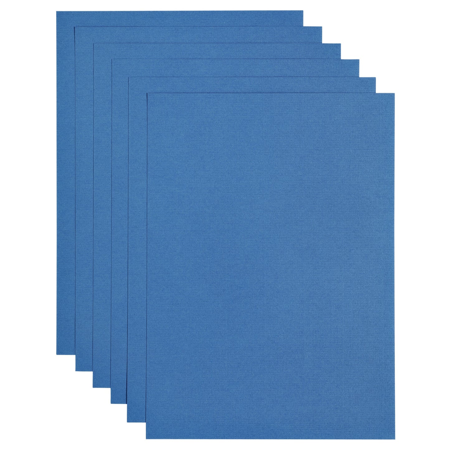 Papicolor - Papier copie A4 200gr 6 feuilles bleu roi
