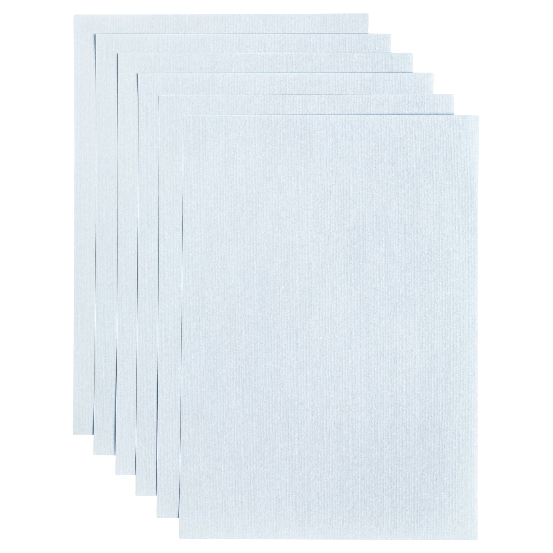 Papicolor - Papier à copier A4 200gr 6 feuilles bleu bébé