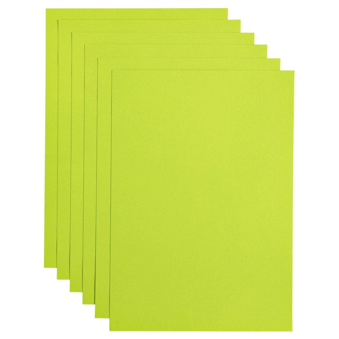 Papicolor - Papier copie A4 200gr 6 feuilles vert pomme