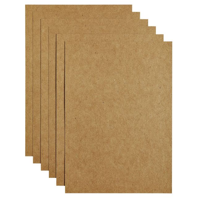 Papicolor - Kopierpapier Papicolor A4 220gr Kraft Brown | Packen Sie ein 6 Blatt ein