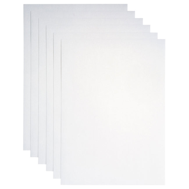 Papicolor - Carta fotografica A4 300gr 3 fogli bianco perla metallizzato