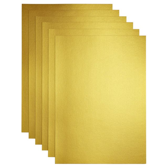 Papicolor - Kopieerpapier A4 120gr 6vel metallic goud