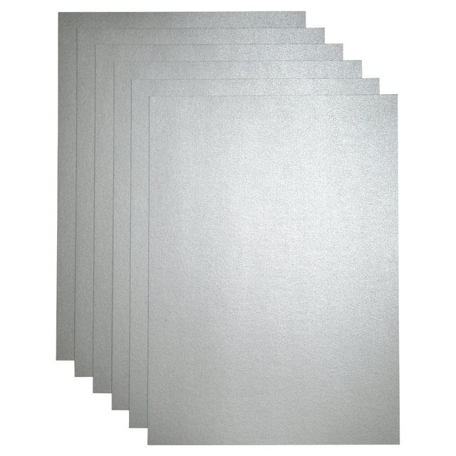 Papicolor - Kopieerpapier A4 120gr 6vel metallic zilver