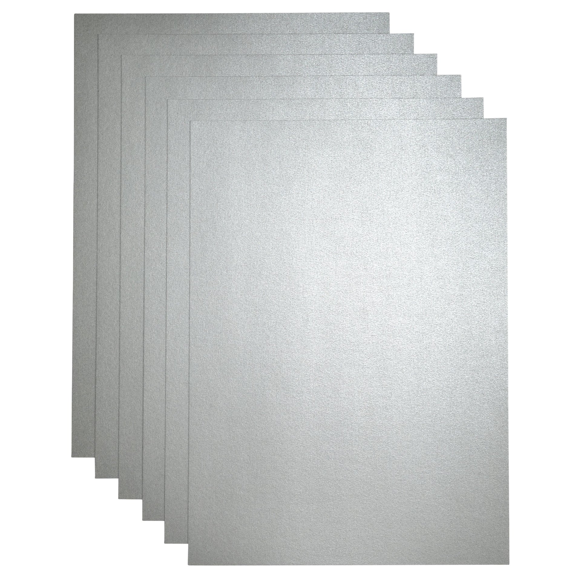 Papicolor - Kopierpapier A4 300gr 3 Blatt Metallic-Silber