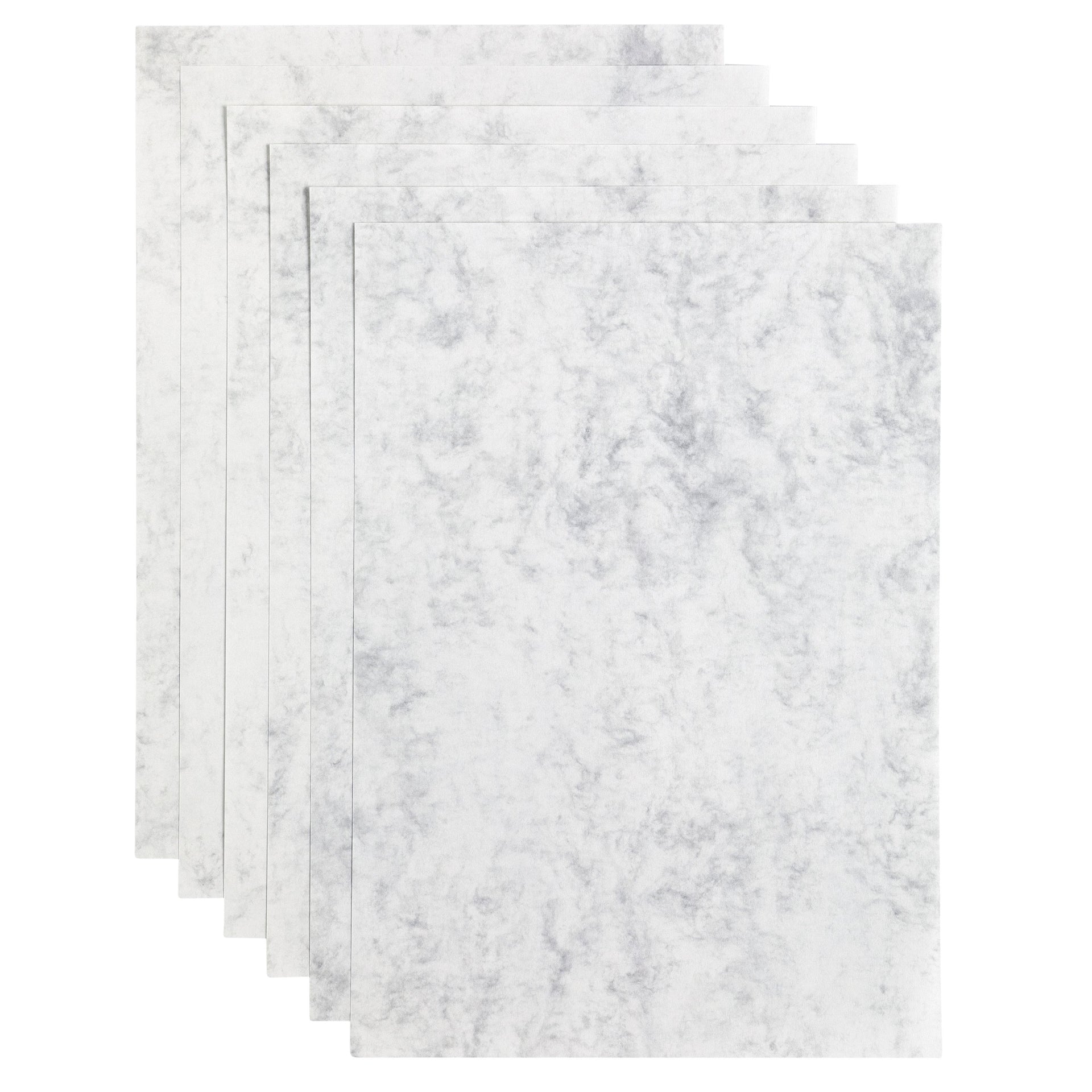 Papicolor - Papel de copia A4 200gr 6 hojas gris mármol