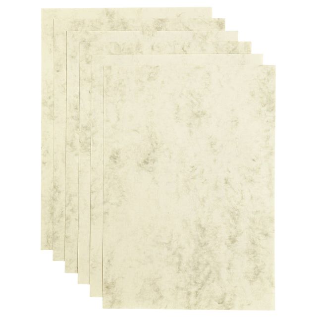 Papicolor - Kopierpapier Papicolor A4 90gr Marble Elfenbein | 12 Blätter Packung