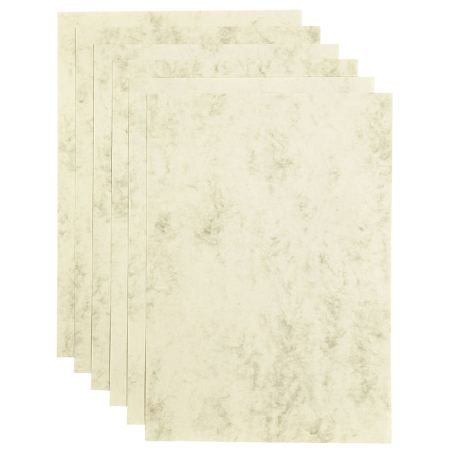 Papicolor - Copy paper A4 90gr 12 sheets marble ivory